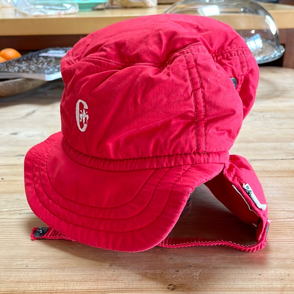 Vintage Conte of Florence down winter snow hat size S